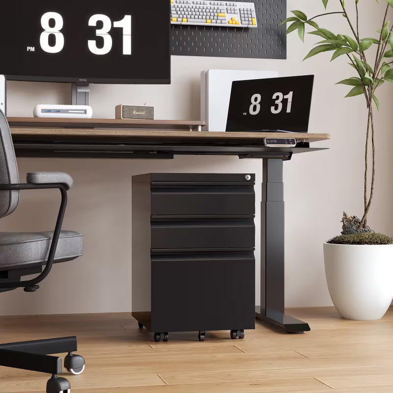 Rolling Cabinet with Drawers