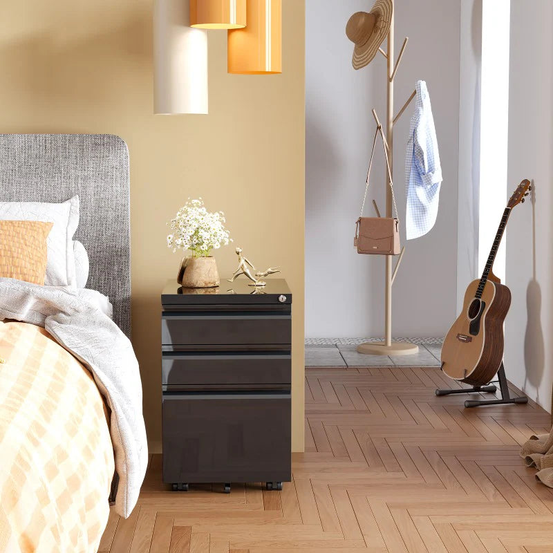 Rolling Cabinet with Drawers