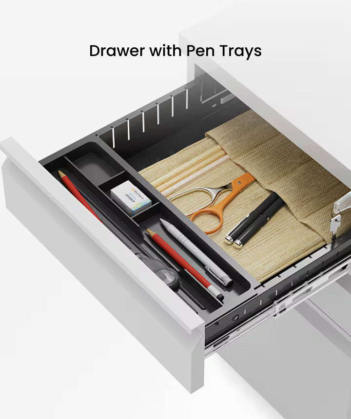 Rolling Cabinet with Drawers